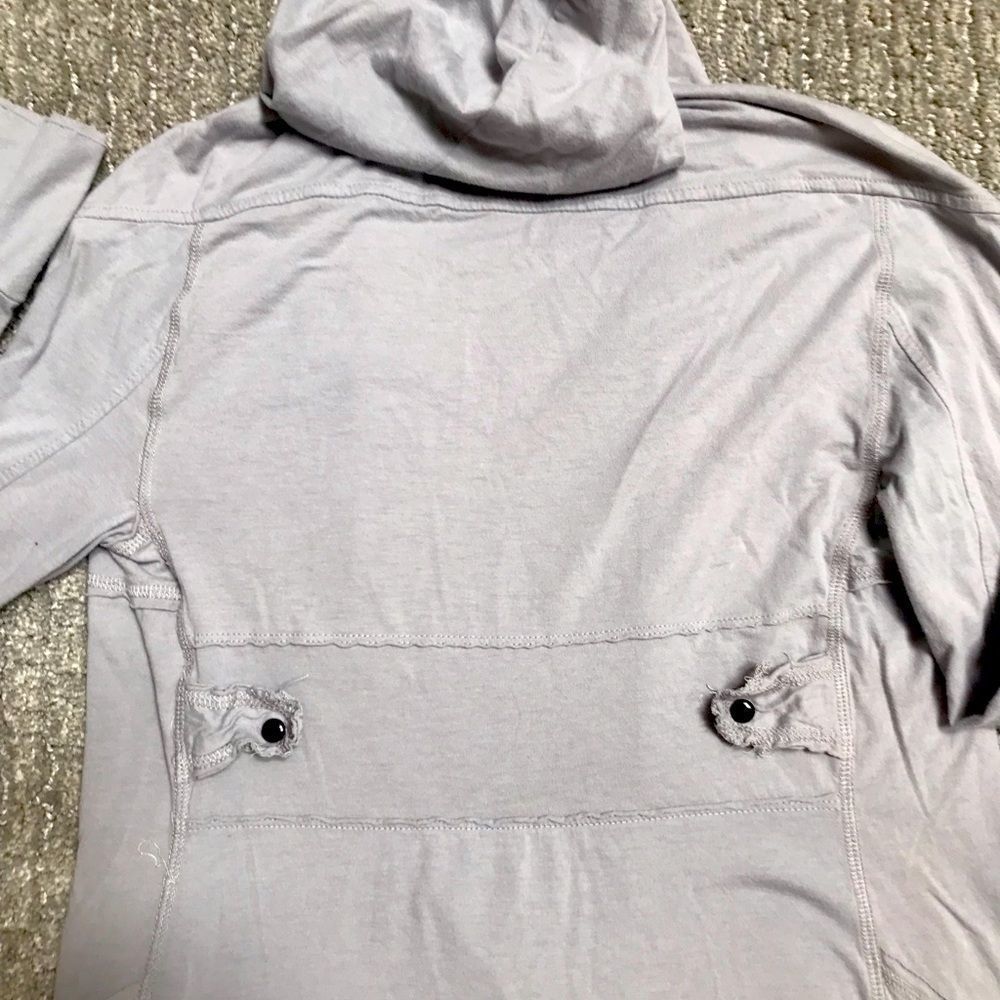 Mystree Button Down Top. Gray Size L - image 3